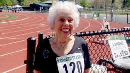 Colleen Milliman, shown at last year's Hayward Masters Classic, added to her middle-distance legend.