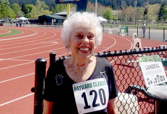 Colleen Milliman, shown at last year's Hayward Masters Classic, added to her middle-distance legend.
