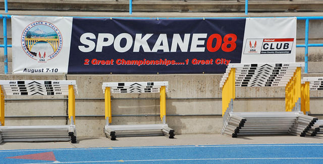 Ten years ago, Spokane City College hosted our meet. This year, it's at Eastern Washington University.