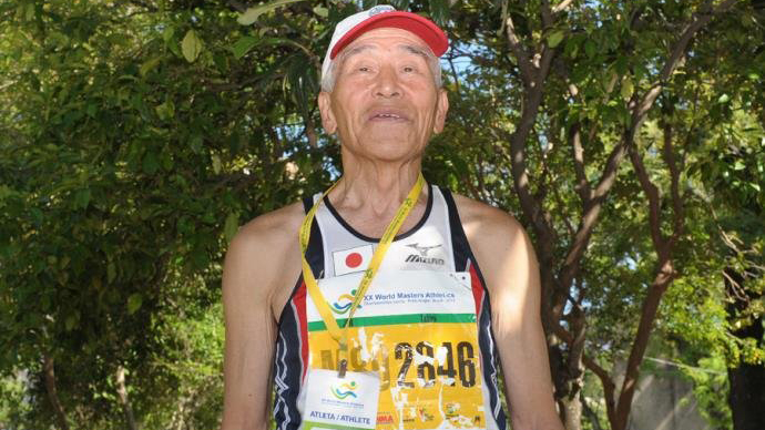 Sadao Tabira left Malaga with three silvers medals at M85 distances, but also DNS 14 times in the final results.