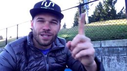 Nick Symmonds, who also has a plan to climb mountains around the world, says he's going on a 100 journey.