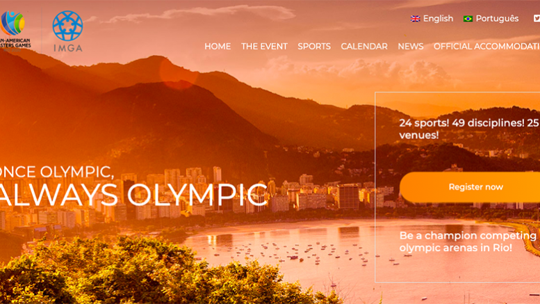 Rio still plans to host the Pan-American Masters Games (open to the world) in September. Buena suerte.