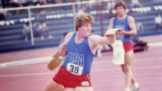 Nearly 40 years ago, John wore Team USA kit in a dual meet in Manila, Philippines.